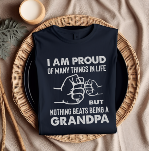 I Am Proud Grandpa T-shirt