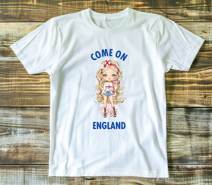 England Girl  T-shirt
