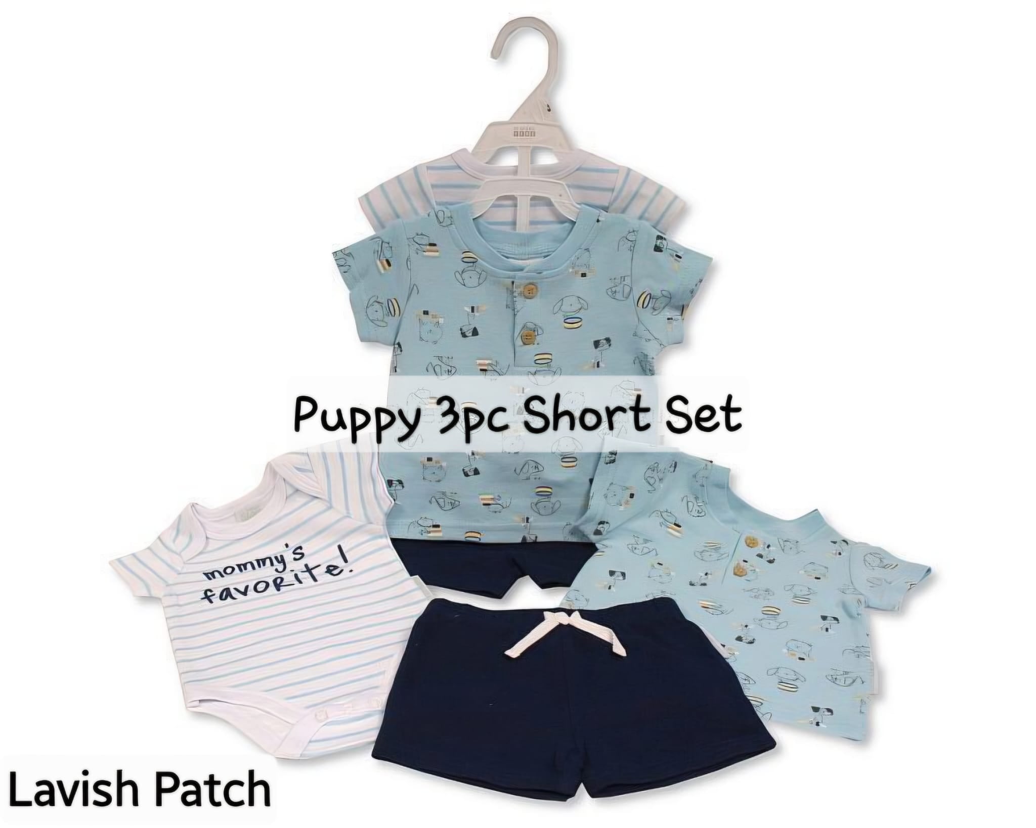 Puppy 3pc Short Set